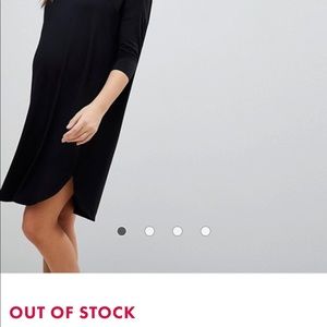 ASOS DESIGN Maternity Oversize T-Shirt Dress (2)